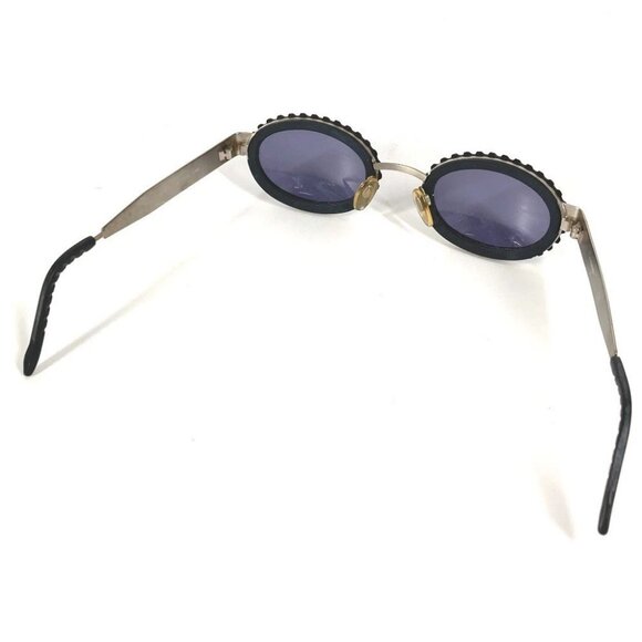 CHANEL 10506 90405 vintage 31 RUE CAMBON Camera Lens Oval Wave sunglasses - Picture 2 of 15